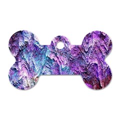 Background Peel Art Abstract Dog Tag Bone (one Side) by Sapixe