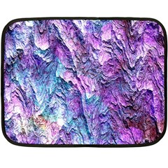 Background Peel Art Abstract Fleece Blanket (mini) by Sapixe