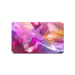 Background Art Abstract Watercolor Magnet (name Card) by Sapixe