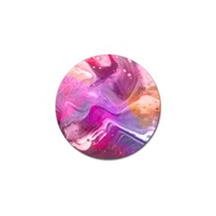 Background Art Abstract Watercolor Golf Ball Marker by Sapixe