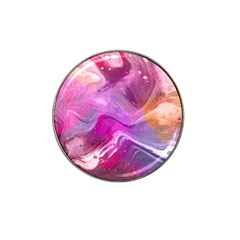 Background Art Abstract Watercolor Hat Clip Ball Marker (4 Pack) by Sapixe