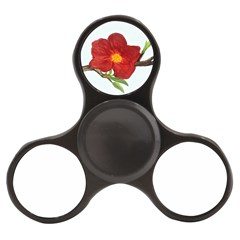 Deep Plumb Blossom Finger Spinner