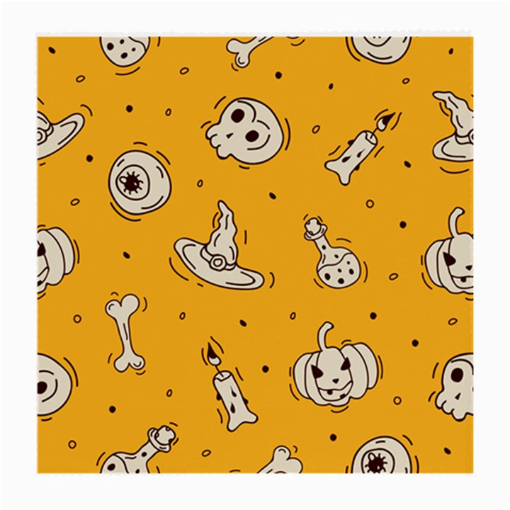 Funny Halloween Party Pattern Medium Glasses Cloth (2-Side)