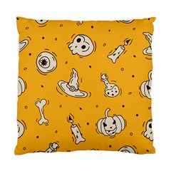 Funny Halloween Party Pattern Standard Cushion Case (two Sides) by HalloweenParty