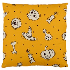 Funny Halloween Party Pattern Large Cushion Case (one Side)