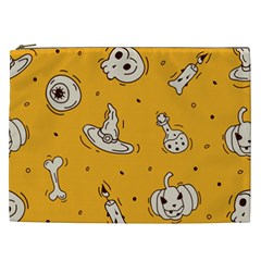 Funny Halloween Party Pattern Cosmetic Bag (xxl)