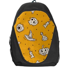 Funny Halloween Party Pattern Backpack Bag by HalloweenParty