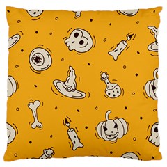 Funny Halloween Party Pattern Standard Flano Cushion Case (one Side) by HalloweenParty