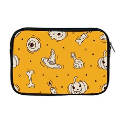 Funny Halloween Party Pattern Apple Macbook Pro 17  Zipper Case