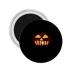 Funny Spooky Scary Halloween Pumpkin Jack O Lantern 2 25  Magnets