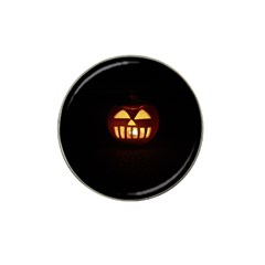 Funny Spooky Scary Halloween Pumpkin Jack O Lantern Hat Clip Ball Marker (4 Pack) by HalloweenParty