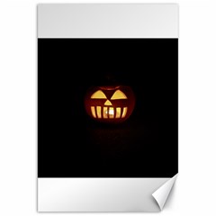 Funny Spooky Scary Halloween Pumpkin Jack O Lantern Canvas 20  X 30  by HalloweenParty