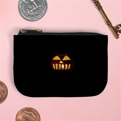 Funny Spooky Scary Halloween Pumpkin Jack O Lantern Mini Coin Purse by HalloweenParty