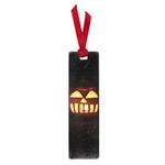 Funny Spooky Scary Halloween Pumpkin Jack O Lantern Small Book Marks Front