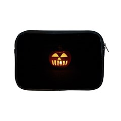 Funny Spooky Scary Halloween Pumpkin Jack O Lantern Apple Ipad Mini Zipper Cases by HalloweenParty