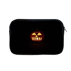 Funny Spooky Scary Halloween Pumpkin Jack O Lantern Apple Macbook Pro 13  Zipper Case by HalloweenParty