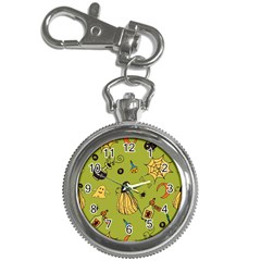 Funny Scary Spooky Halloween Party Design Key Chain Watches by HalloweenParty