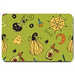 Funny Scary Spooky Halloween Party Design Large Doormat  30 x20  Door Mat