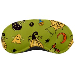 Funny Scary Spooky Halloween Party Design Sleeping Masks by HalloweenParty