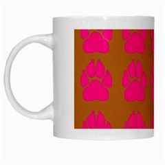 Puddy Paw White Mugs by ArtworkByPatrick