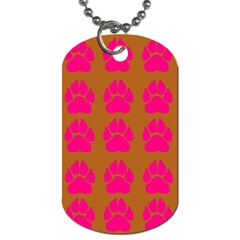 Puddy Paw Dog Tag (two Sides) by ArtworkByPatrick