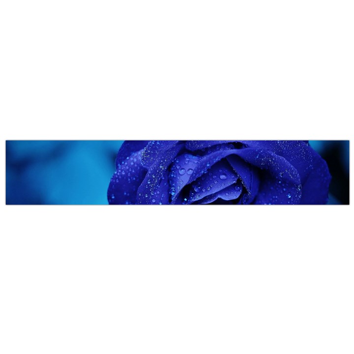 Beauty Bloom Blue 67636 Large Flano Scarf 