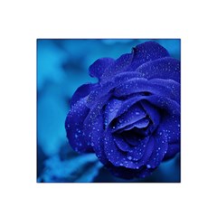 Beauty Bloom Blue 67636 Satin Bandana Scarf