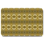 Golden Ornate Pattern Large Doormat  30 x20  Door Mat