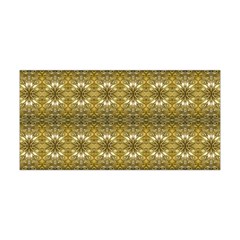 Golden Ornate Pattern Yoga Headband by dflcprintsclothing