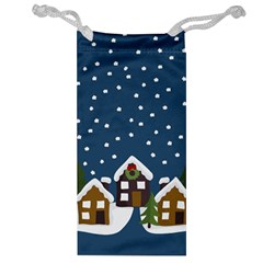 Winter Idyll Jewelry Bag by Valentinaart