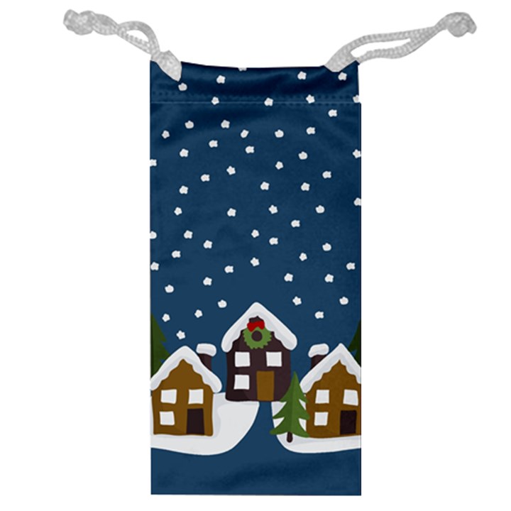 Winter idyll Jewelry Bag