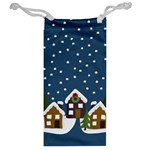 Winter idyll Jewelry Bag Back