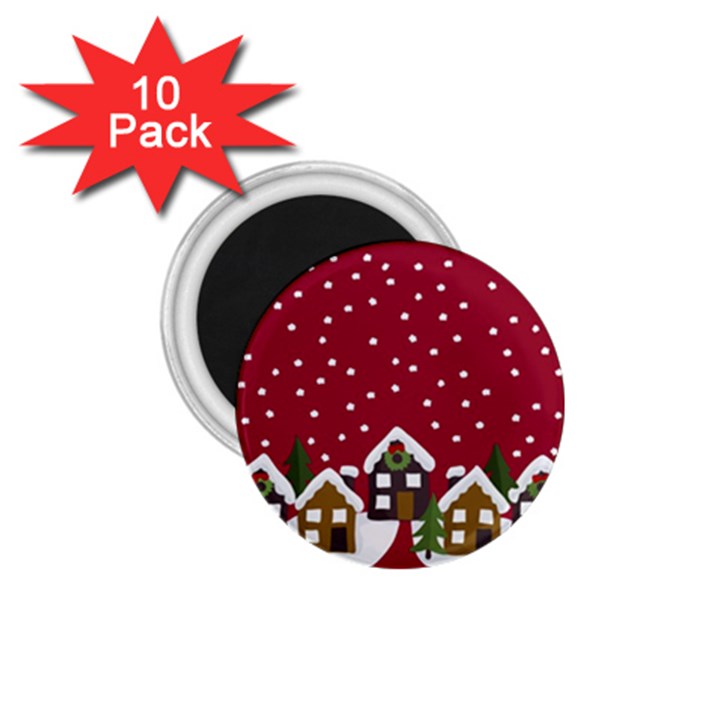 Winter idyll 1.75  Magnets (10 pack) 