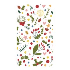 Floral Christmas Pattern  Memory Card Reader (rectangular) by Valentinaart