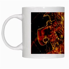 Vulcano Poster Artwork White Mugs by dflcprintsclothing