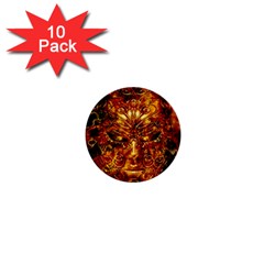 Vulcano Poster Artwork 1  Mini Buttons (10 Pack)  by dflcprintsclothing