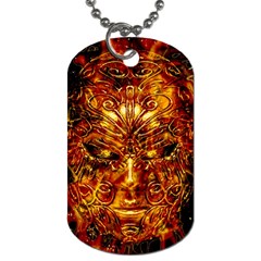 Vulcano Poster Artwork Dog Tag (two Sides) by dflcprintsclothing