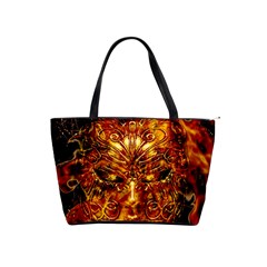 Vulcano Poster Artwork Classic Shoulder Handbag