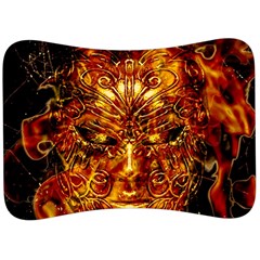 Vulcano Poster Artwork Velour Seat Head Rest Cushion