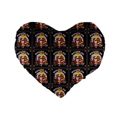 Route-66-1 Standard 16  Premium Flano Heart Shape Cushions by ArtworkByPatrick