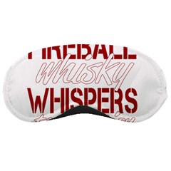 Fireball Whiskey Shirt Solid Letters 2016 Sleeping Masks