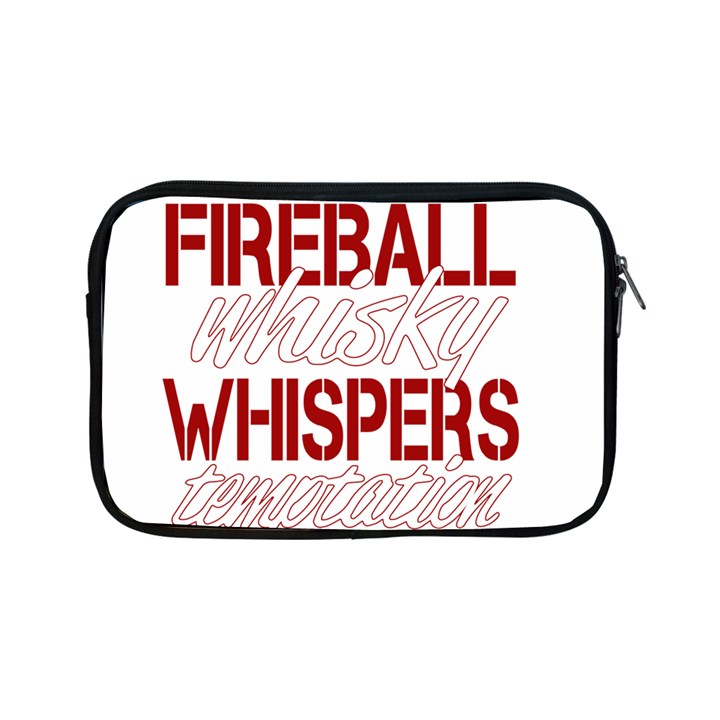 Fireball Whiskey Shirt Solid Letters 2016 Apple iPad Mini Zipper Cases