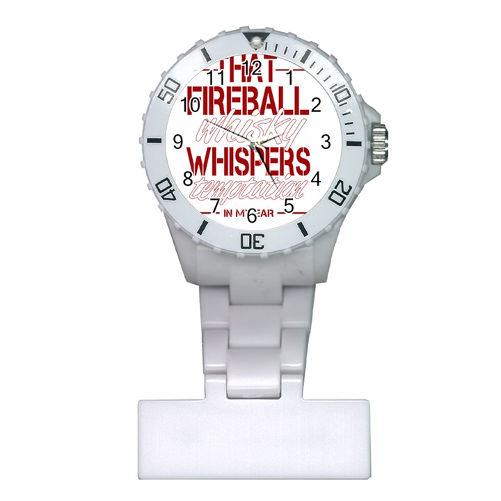 Fireball Whiskey Shirt Solid Letters 2016 Plastic Nurses Watch