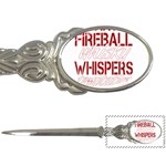 Fireball Whiskey Shirt Solid Letters 2016 Letter Opener Front