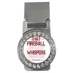 Fireball Whiskey Shirt Solid Letters 2016 Money Clips (cz)  by crcustomgifts