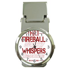 Fireball Whiskey Shirt Solid Letters 2016 Money Clip Watches by crcustomgifts