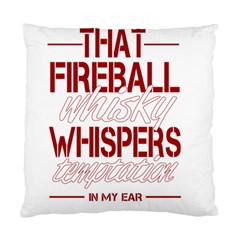 Fireball Whiskey Shirt Solid Letters 2016 Standard Cushion Case (one Side)