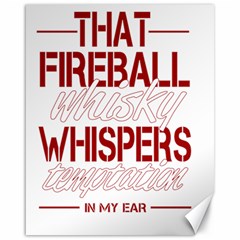 Fireball Whiskey Shirt Solid Letters 2016 Canvas 16  X 20  by crcustomgifts