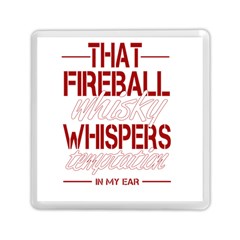 Fireball Whiskey Shirt Solid Letters 2016 Memory Card Reader (square)