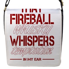 Fireball Whiskey Shirt Solid Letters 2016 Flap Closure Messenger Bag (s) by crcustomgifts